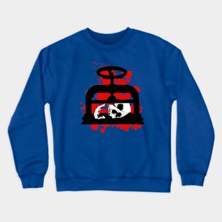 Skull in a book press! Crewneck Sweatshirt